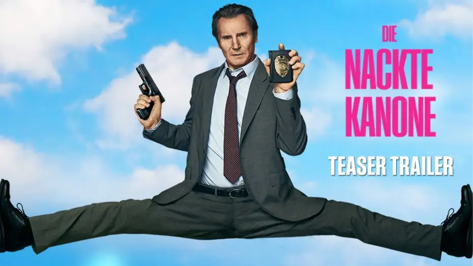 Watch film The Naked Gun | DIE NACKTE KANONE | Offizieller Teaser Trailer deutsch (2025) -  Liam Neeson, Pamela Anderson