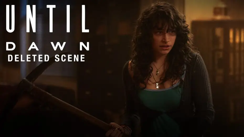 Watch film Until Dawn | An Unexpected Visitor Turns Into a Werewolf (Deleted Scene)