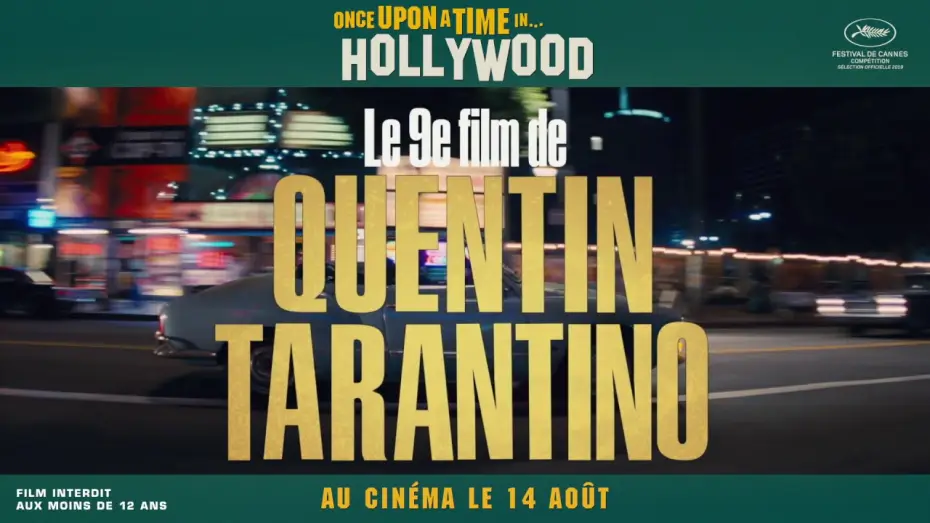 Watch film Once Upon a Time&hellip; in Hollywood | TV Spot : &laquo; People &raquo; VF