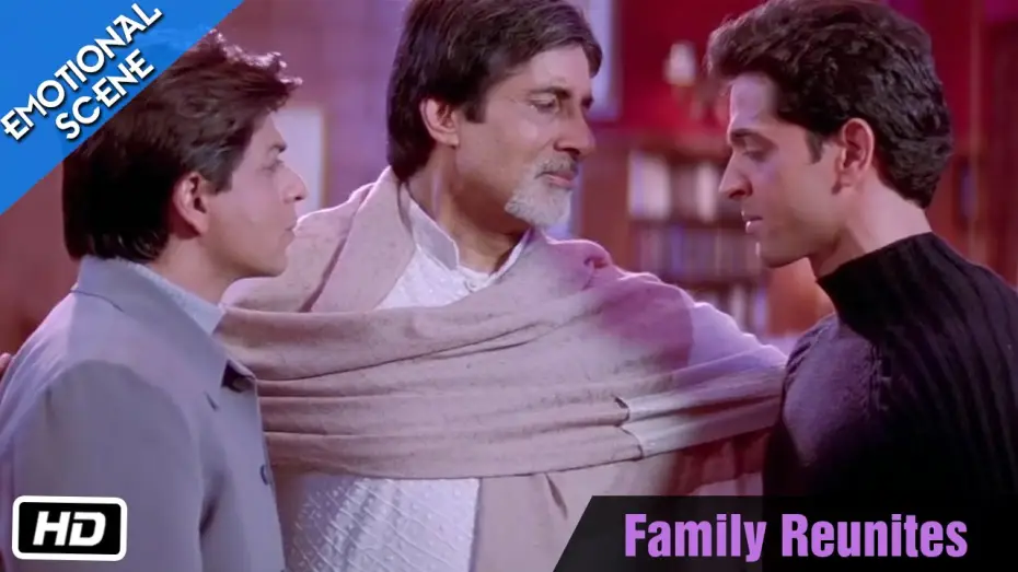 Watch film Kabhi Khushi Kabhie Gham | Family Reunites - Emotional Scene - Kabhi Khushi Kabhie Gham - Amitabh Bachchan, ShahRukh Khan