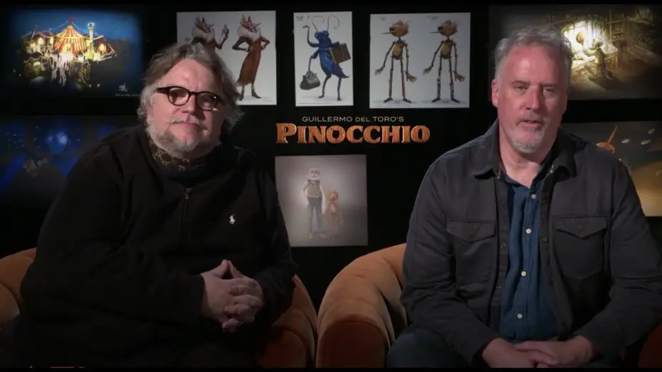 Watch film Guillermo del Toro's Pinocchio | Guillermo del Toro and Mark Gustafson on GUILLERMO DEL TORO&rsquo;S PINOCCHIO