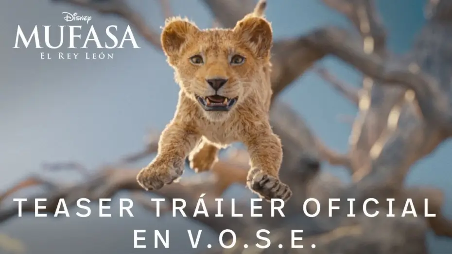 Watch film Mufasa: The Lion King | Teaser Tr&aacute;iler oficial [VOSE]