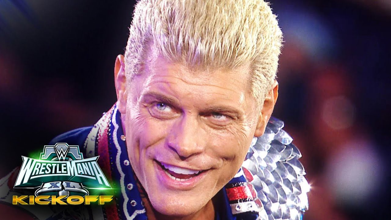 Watch film WWE WrestleMania XL Kickoff Press Event | The Superstars of the WrestleMania XL Kickoff