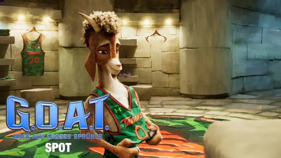 Watch film GOAT | G.O.A.T. - Bock auf gro&szlig;e Spr&uuml;nge &ndash; Spot History Deutsch (Kinostart: 19.2.2026)