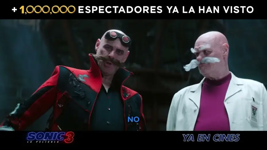 Watch film Sonic the Hedgehog 3 | M&Aacute;S DE 1 MILL&Oacute;N DE ESPECTADORES