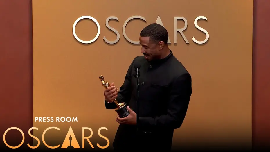 Watch film Sinners | Michael B. Jordan Best Actor Press Room Speech | 98th Oscars (2026)