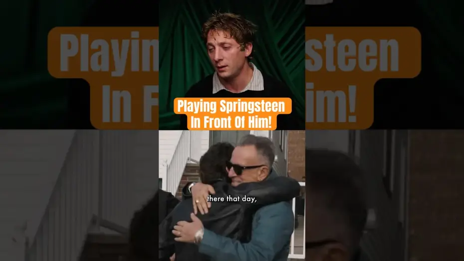 Watch film Springsteen: Deliver Me from Nowhere | Jeremy Allen White On Acting in Front of Bruce Springsteen!