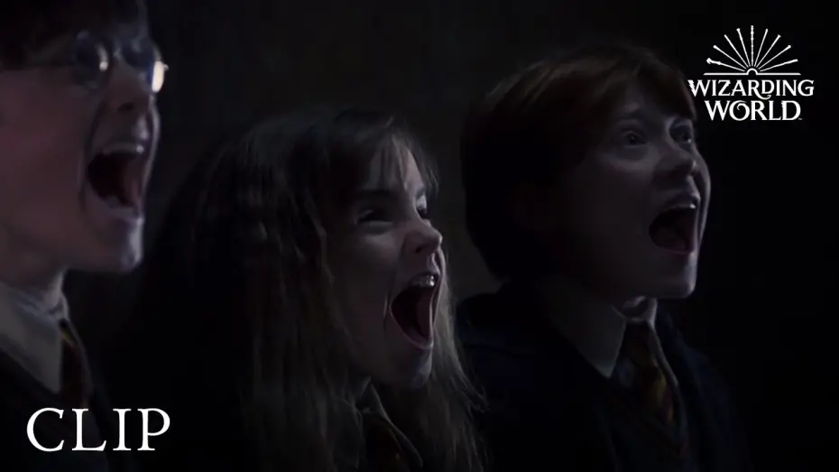 Watch film Harry Potter and the Philosopher's Stone | Harry, Ron & Hermione Run Scared of Fluffy