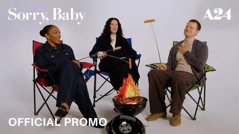 Watch film Sorry, Baby | Eva Victor, Naomi Ackie & Lucas Hedges Grill Hot Dogs