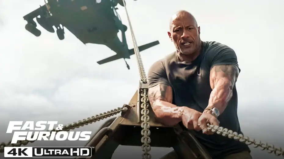 Watch film Fast & Furious Presents: Hobbs & Shaw | Hooking a Helicopter to a Truck
