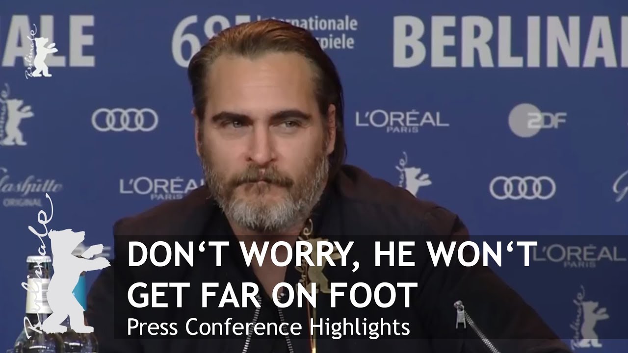 Watch film Don't Worry, He Won't Get Far on Foot | Berlinale Press Conference Highlights