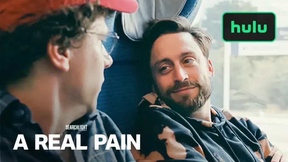 Watch film A Real Pain | David and Benji Sneak Onto the Train