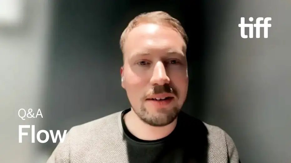 Watch film Flow | Q&A with Gints Zilbalodis | TIFF 2025