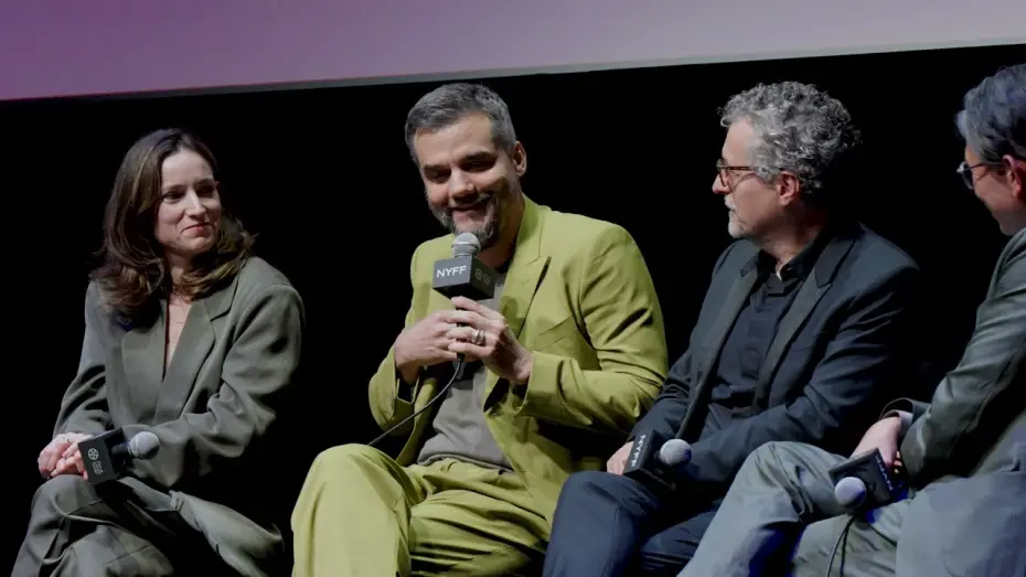 Watch film The Secret Agent | Kleber Mendon&ccedil;a Filho,  Wagner Moura, and Emilie Lesclaux on The Secret Agent