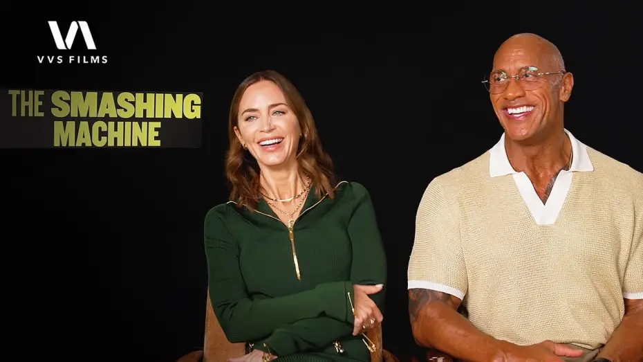 Watch film The Smashing Machine | Dwayne Johnson and Emily Blunt talk The Smashing Machine