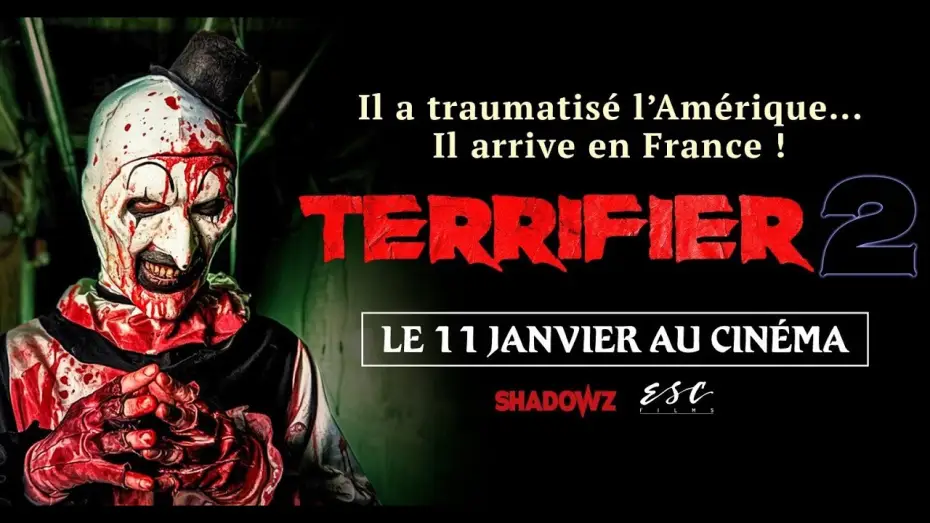 Watch film Terrifier 2 | TERRIFIER 2 - bande annonce VOSTFR