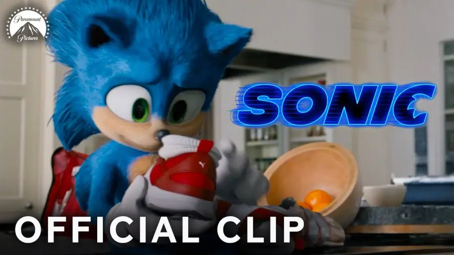 Watch film Sonic the Hedgehog | Sonic Gets His First Pair of Red Shoes - Full Scene