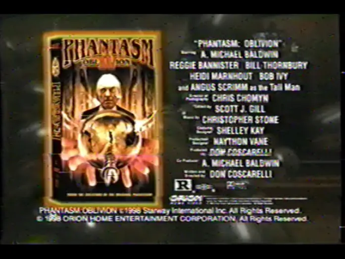 Watch film Phantasm IV: Oblivion | Phantasm IV - Oblivion (1998) Teaser (VHS Capture)