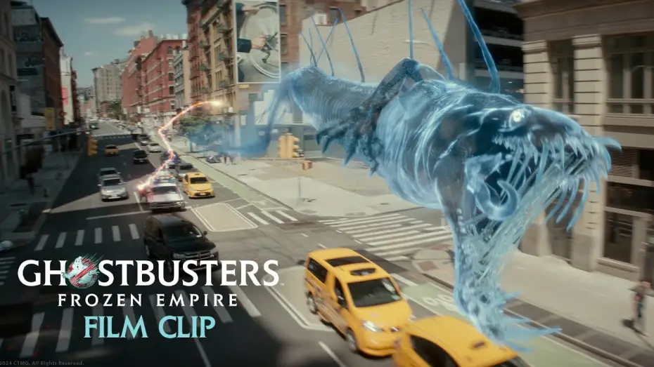 Watch film Ghostbusters: Frozen Empire | Clip: Sewer Dragon