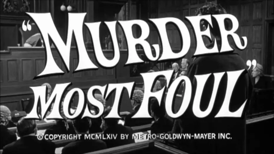 Watch film Murder Most Foul | Murder Most Foul (1964) - Trailer