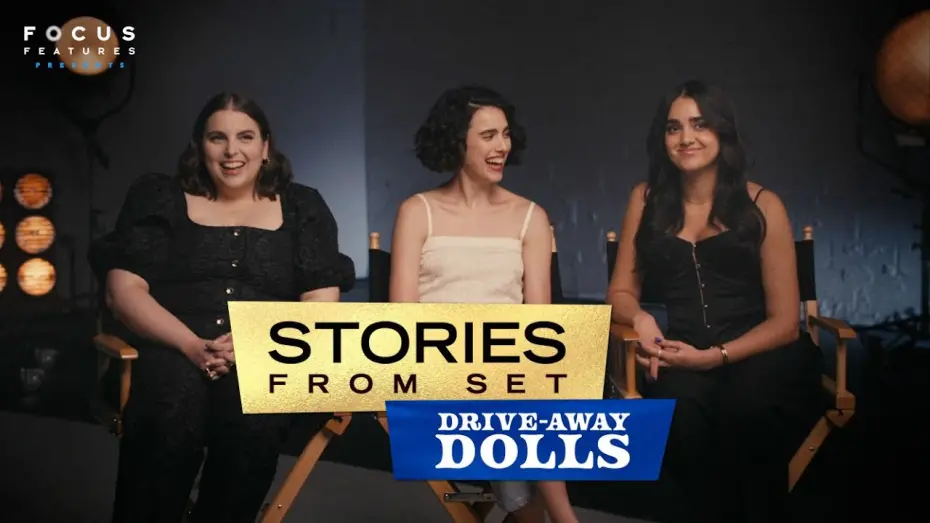 Watch film Drive-Away Dolls | The Cast of Drive-Away Dolls Laugh About Getting Extra Close on Set