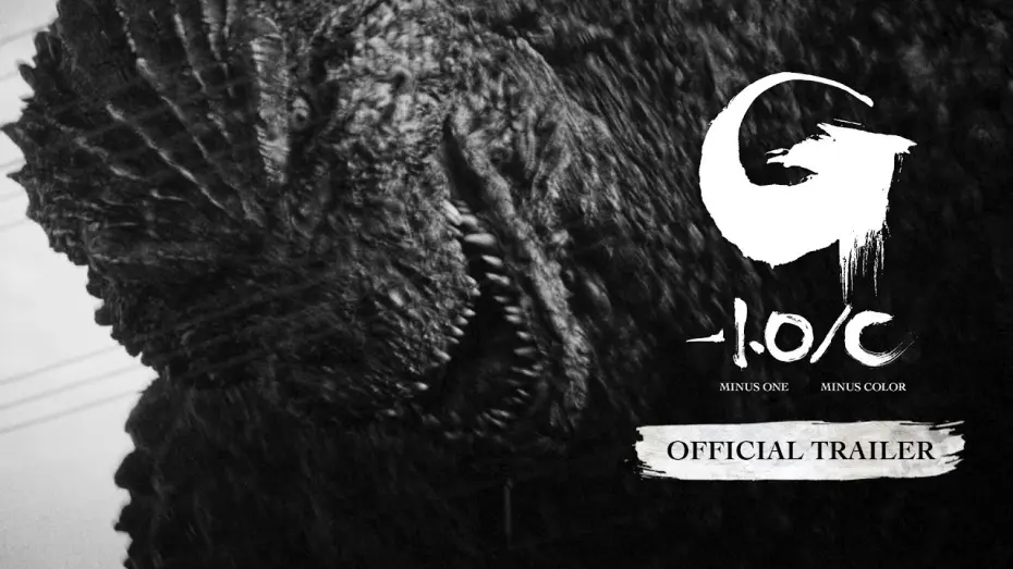 Watch film Godzilla Minus One / Minus Color | GODZILLA MINUS ONE/MINUS COLOR Official Trailer