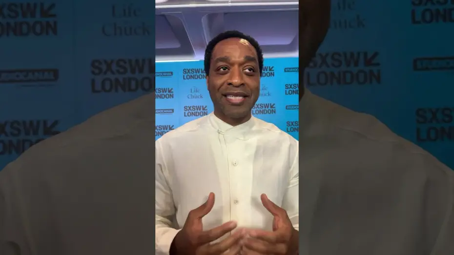 Watch film The Life of Chuck | Chiwetel Ejiofor at The Life of Chuck premiere