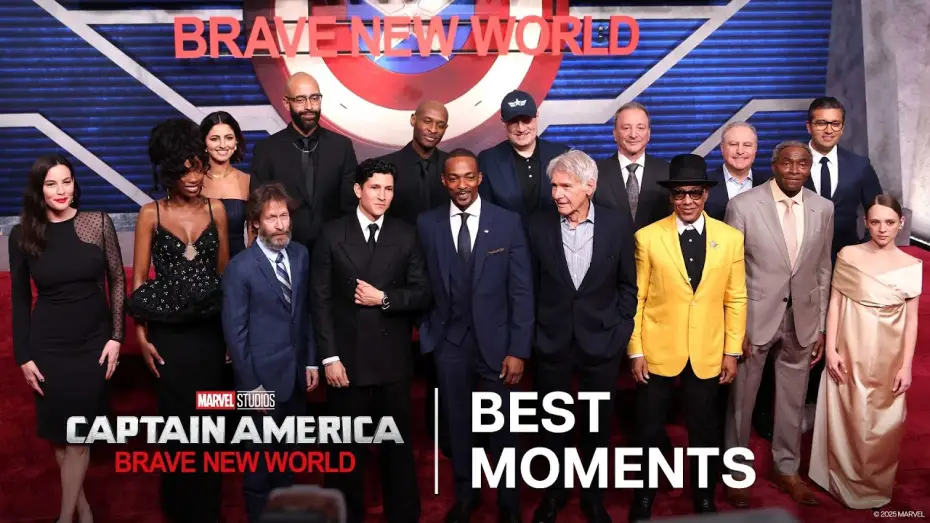 Watch film Captain America: Brave New World | Best Red Carpet Moments!
