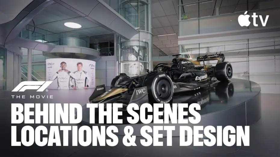 Watch film F1 | Filming on Location & Designing the Sets - Behind the Scenes