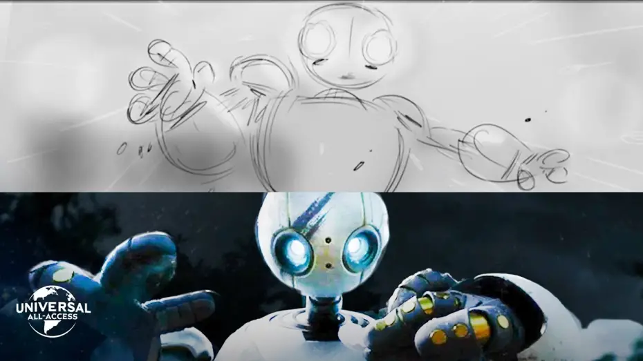 Watch film The Wild Robot | Storyboard Side By Side