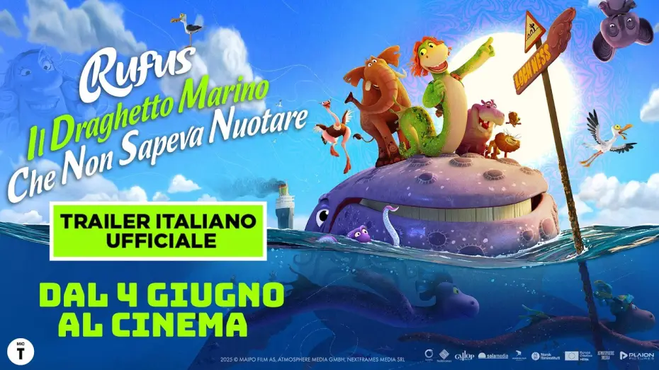 Watch film Rufus: The Sea Serpent Who Couldn't Swim | Rufus, Il Draghetto Marino Che Non Sapeva Nuotare | Trailer Italiano Ufficiale