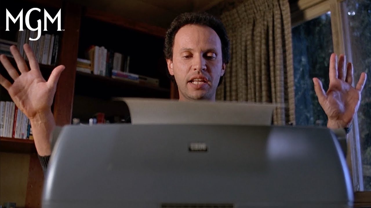 Watch film Throw Momma from the Train | Writer's Block Scene