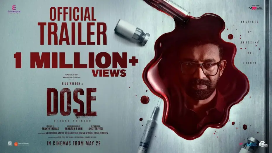 Watch film Dose | DOSE | Official Trailer | Siju Wilson, Aswin K Kumar | Abhilash R Nair | Gopi Sundar | Shanto Thomas