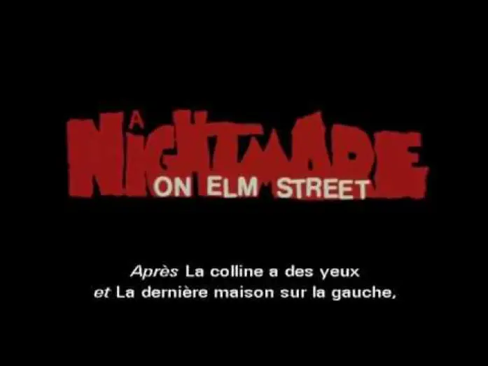 Watch film A Nightmare on Elm Street | Les Griffes de la Nuit (1984) &asymp; Bande-Annonce VOSTFR