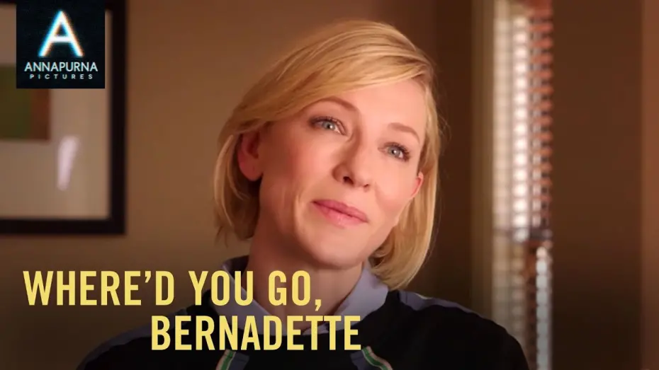 Watch film Where'd You Go, Bernadette | WHERE'D YOU GO, BERNADETTE | A Look At Bernadette