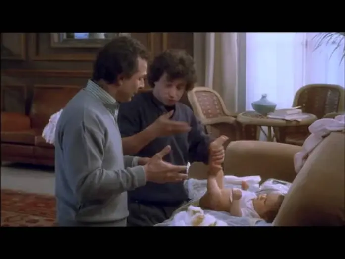 Watch film Three Men and a Cradle | Three Men And a Cradle / 3 hommes et un couffin (1985) - Trailer