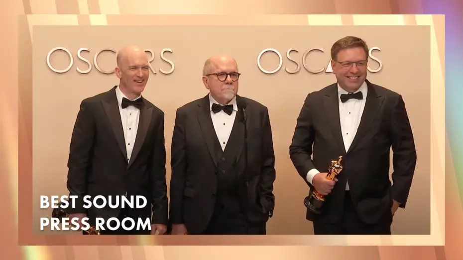 Watch film Dune: Part Two | 'Dune: Part Two' Best Sound Press Room | 97th Oscars (2025)