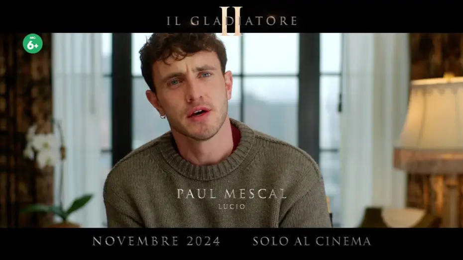 Watch film Untitled Gladiator Sequel | Il Gladiatore II | Featurette Paul Mescal