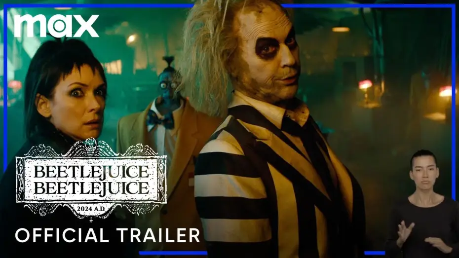 Watch film Beetlejuice Beetlejuice | Official American Sign Language Trailer