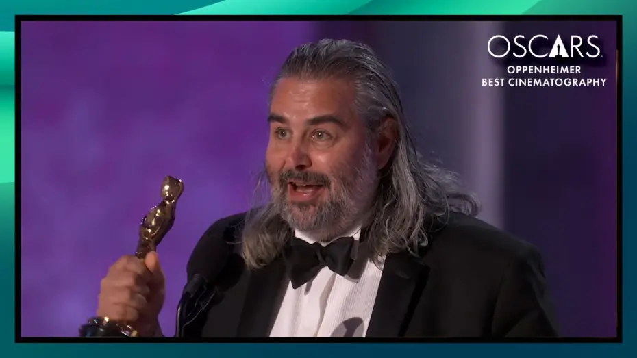 Watch film Oppenheimer | 'Oppenheimer' Wins Best Cinematography | 96th Oscars (2024)