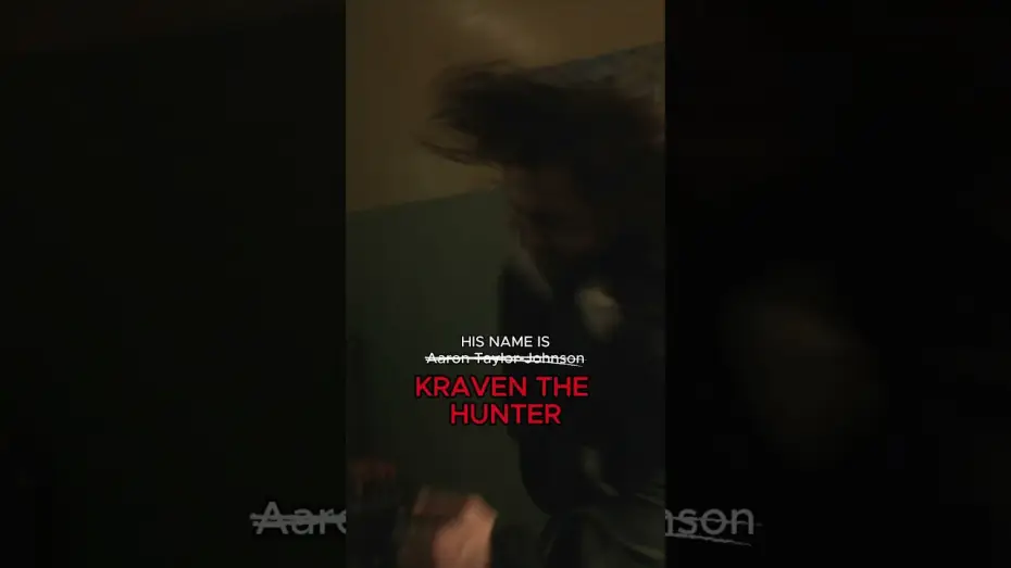 Watch film Kraven the Hunter | You can't see him... until it's too late.
