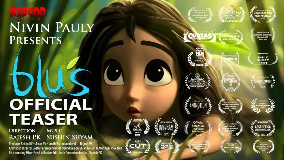 Watch film Blu&rsquo;s | Blu's Animated Short Film | Official Teaser 2024 | RedGod Studios