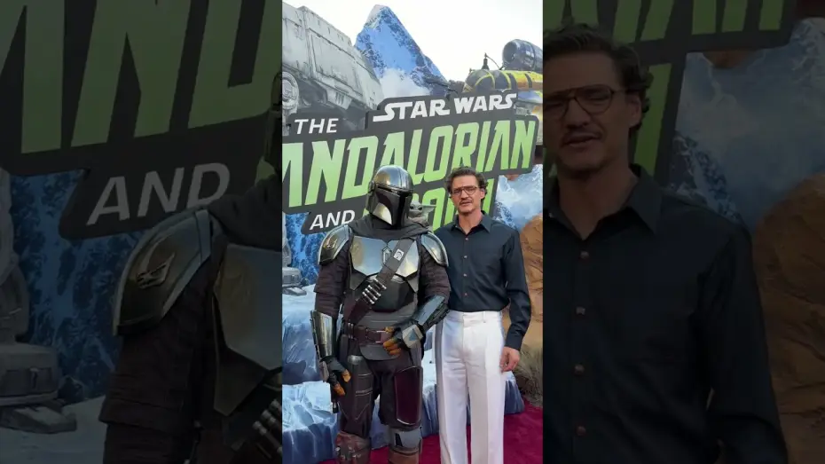 Watch film The Mandalorian & Grogu | Pedro Pascal with Grogu