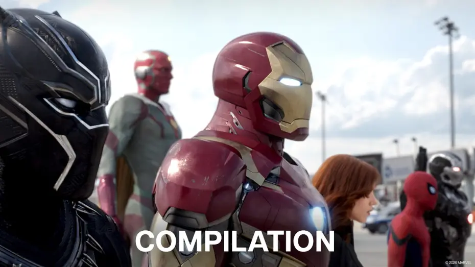 Watch film Captain America: Civil War | Team Iron Man - Compilation