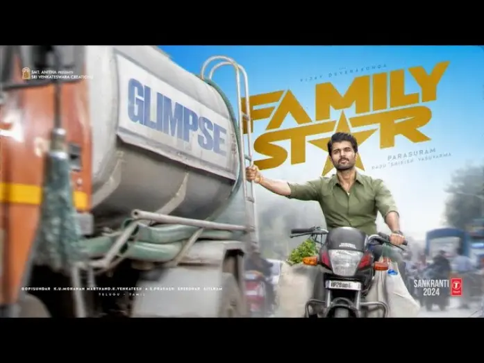 Watch film Family Star | Family Star Glimpse - Vijay Deverakonda, Mrunal Thakur | Parasuram | Dil Raju | Sankrathi 2024