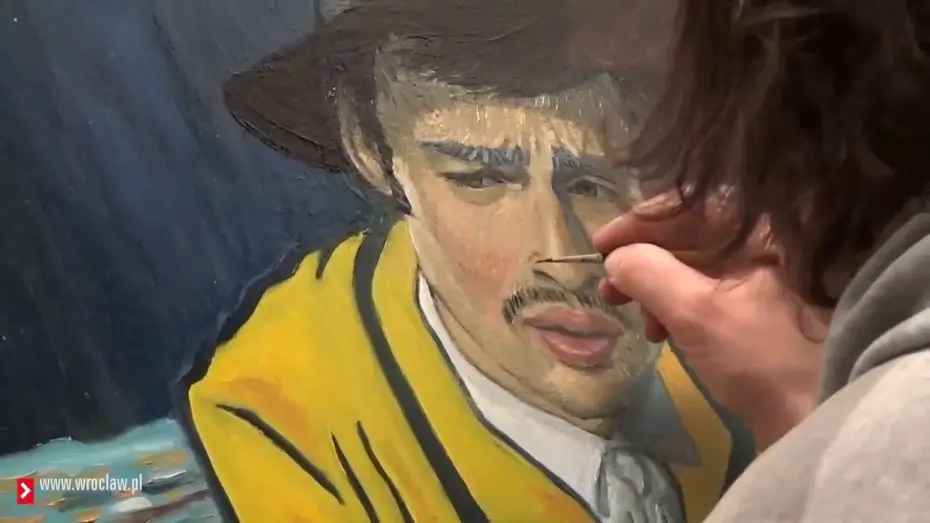 Watch film Loving Vincent | Wroclaw painter training