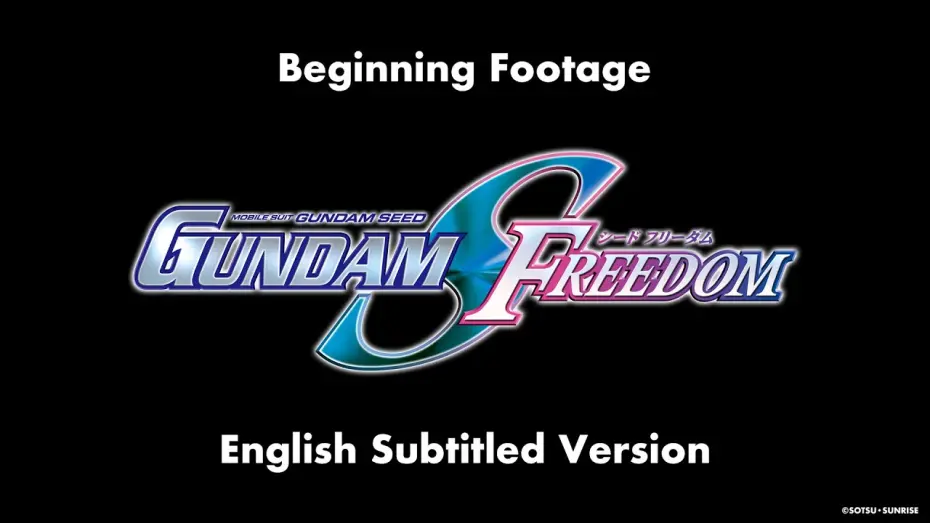 Watch film Mobile Suit Gundam SEED FREEDOM | &ldquo;Mobile Suit Gundam SEED FREEDOM&rdquo; Beginning Footage 《Theme Song &ldquo;FREEDOM&rdquo;》 (English Subtitle Ver.)