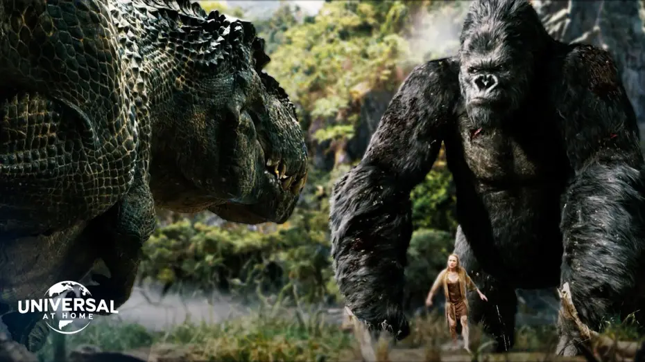 Watch film King Kong | Kong vs T-Rex - Extended Preview
