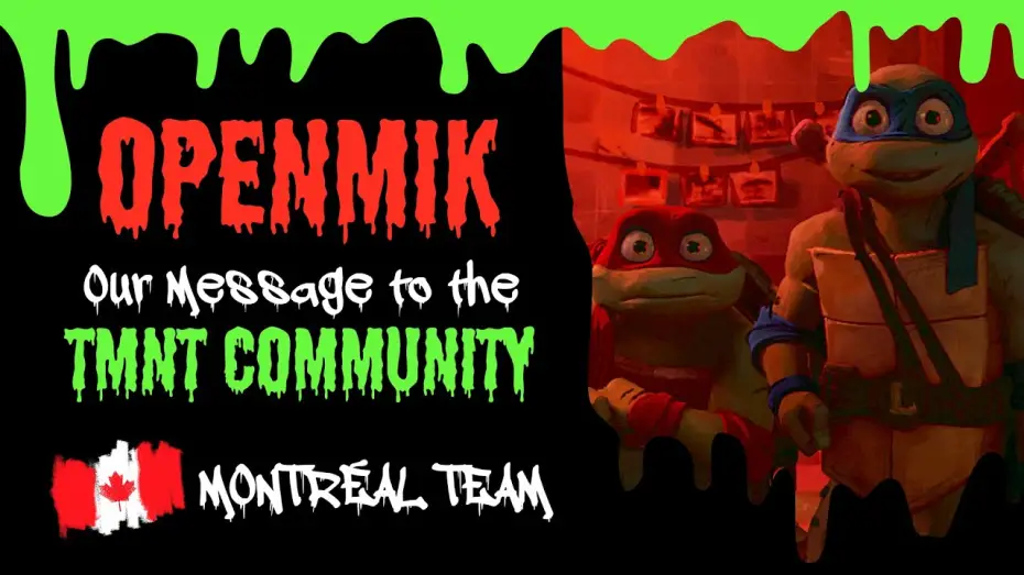 Watch film Teenage Mutant Ninja Turtles: Mutant Mayhem | #OpenMik - Giving Mutants Life | Our Message to the TMNT community 💬