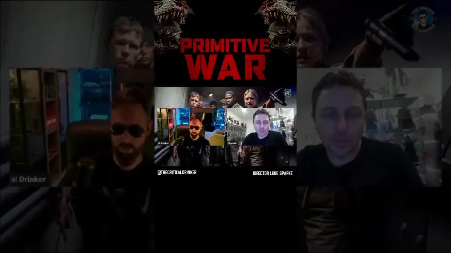 Watch film Primitive War | Director Luke Sparke with questions from fans with The Critical Drinker